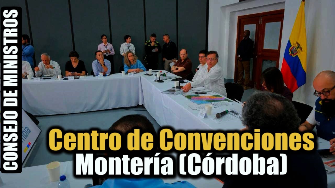 🔴 #EnVivo | Presidente Petro lidera Consejo de Ministros Centro de Convenciones Montería (Córdoba)