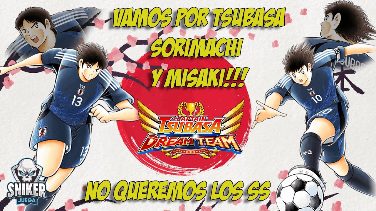 Capitan Tsubasa!!! Vamos por Tsubasa, Misaki y Sorimachi (no SS)