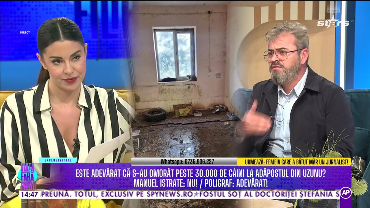 MANUEL ISTRATE S-A SUPUS TESTULUI POLIGRAF!