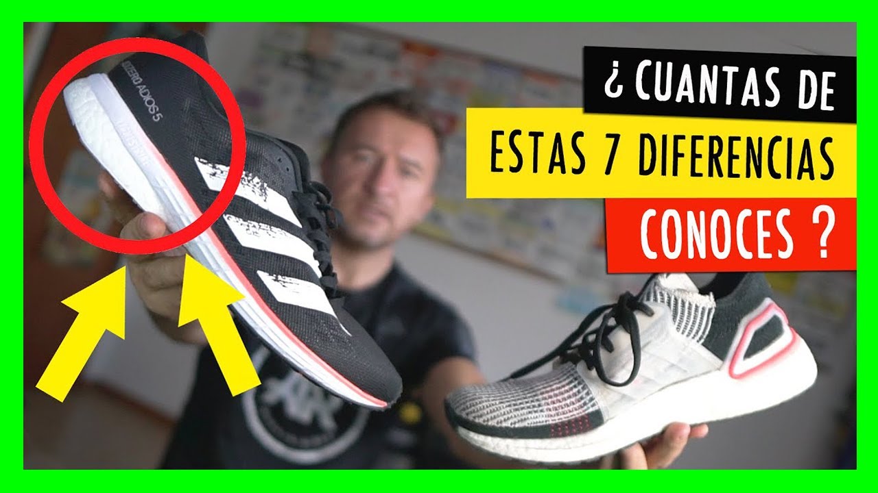 7 DIFERENCIAS entre las ZAPATILLAS PARA ENTRENAR y para COMPETIR 😯