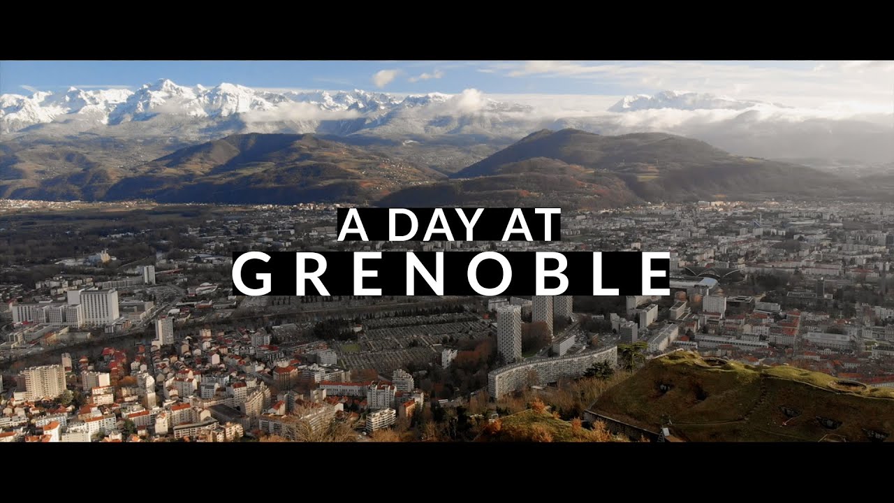 A day at Grenoble / Drone Footage