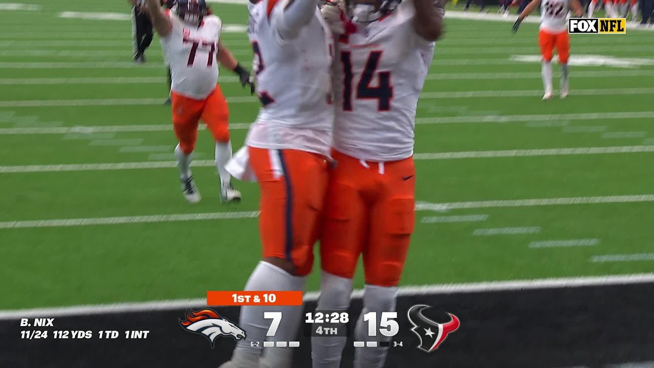 Broncos' top plays vs. Texans | Week 9