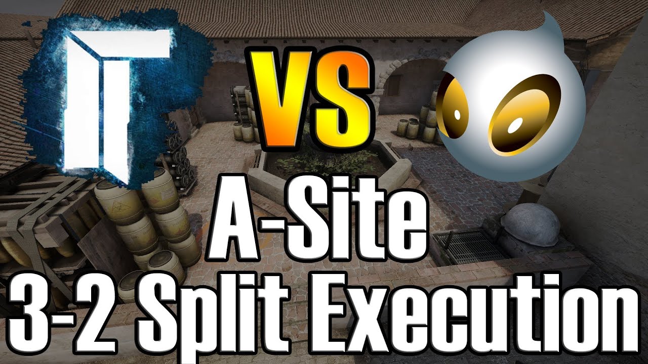 CS:GO TITAN vs Team Dignitas - de_inferno 3-2 Split A-Site Execution