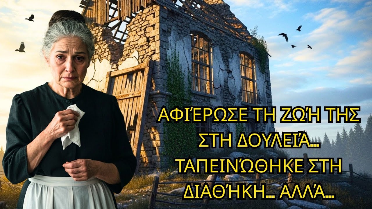 Δεκαετίες αφοσίωσης στη δουλειά... κληρονόμησε ένα ερειπωμένο σπίτι... αλλά κάτι άλλαξε τα πάντα...