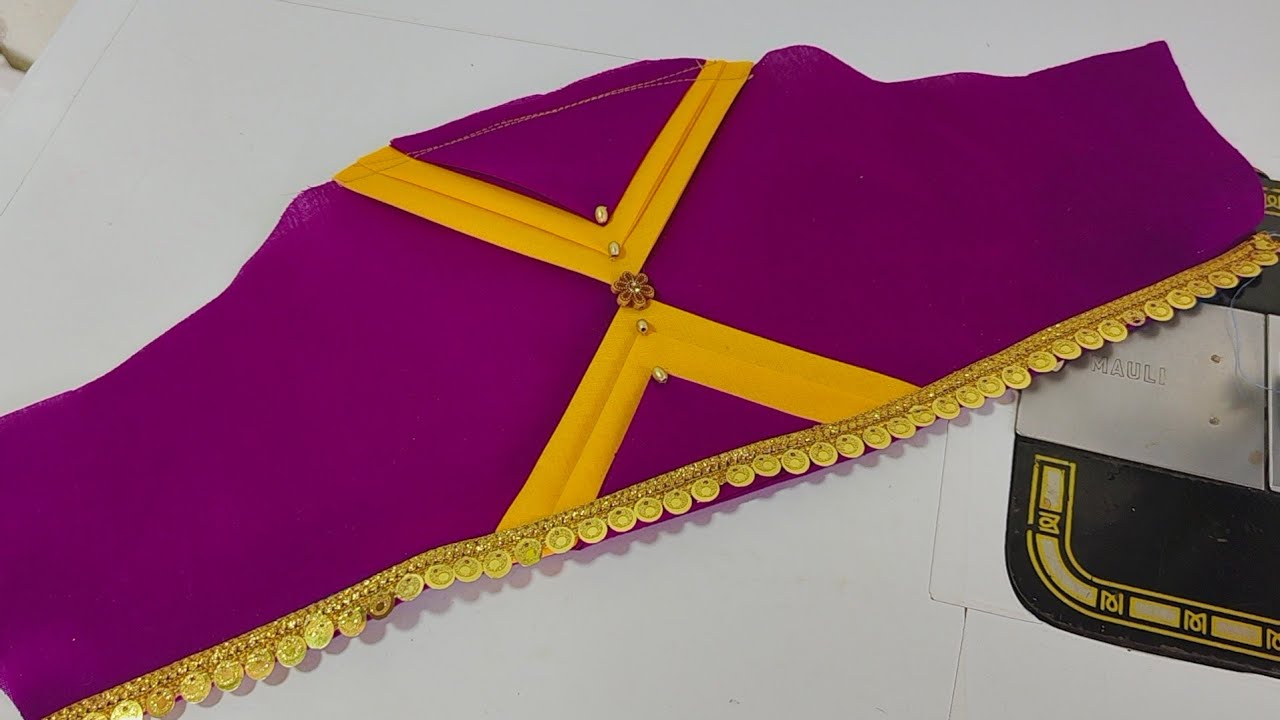 Latest Blouse Sleeve Design 😍2026 | Easy Cutting and Stitching Step by Step | Jyoti Pandey |