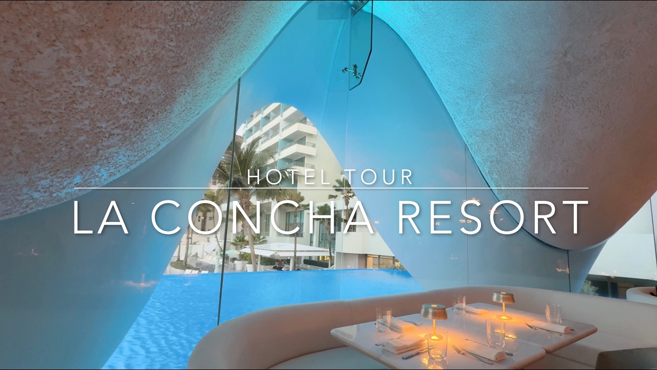 La Concha Resort Tour in 4K - An Architectural Landmark of San Juan