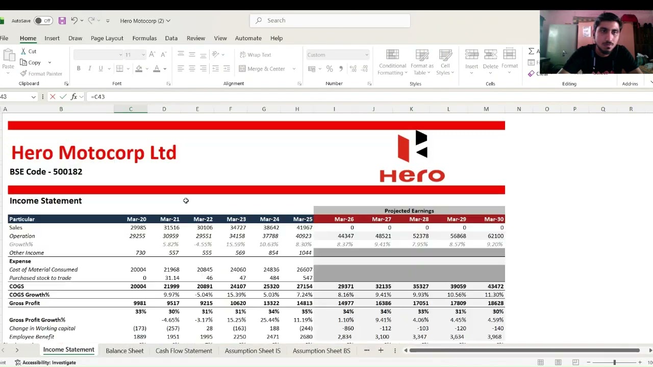 Hero MotoCorp Financial Model Explained | Full Equity Research Breakdown (40 Min Deep Dive)