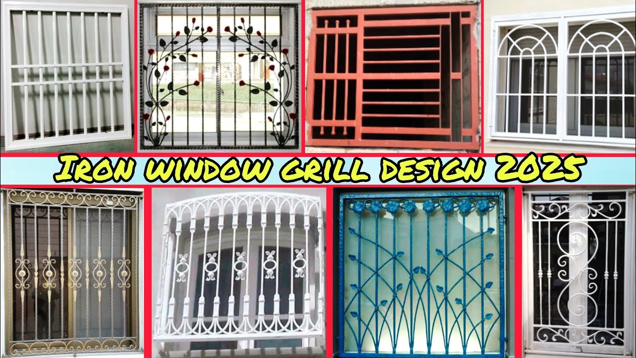 Top 30 Best Iron Window Grill Design 2025 || Design Of Grills For Windows || Vol. 06