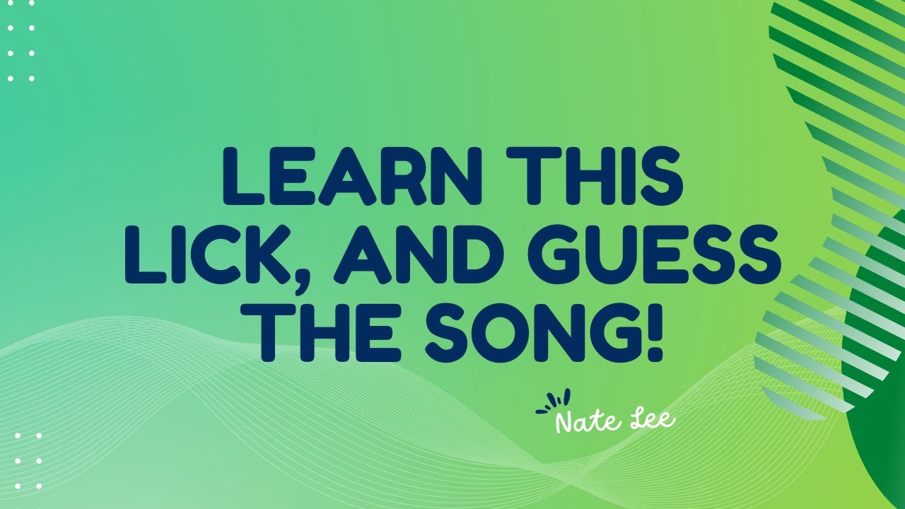 Em Arpeggio Lick - Can You Guess the Song? | Mandolin Lesson