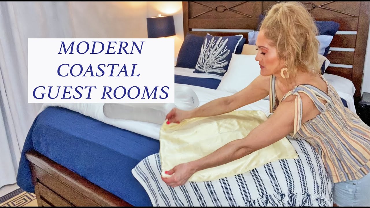 3 GUEST BEDROOM IDEAS | MODERN COASTAL | Lilysilk Bedding