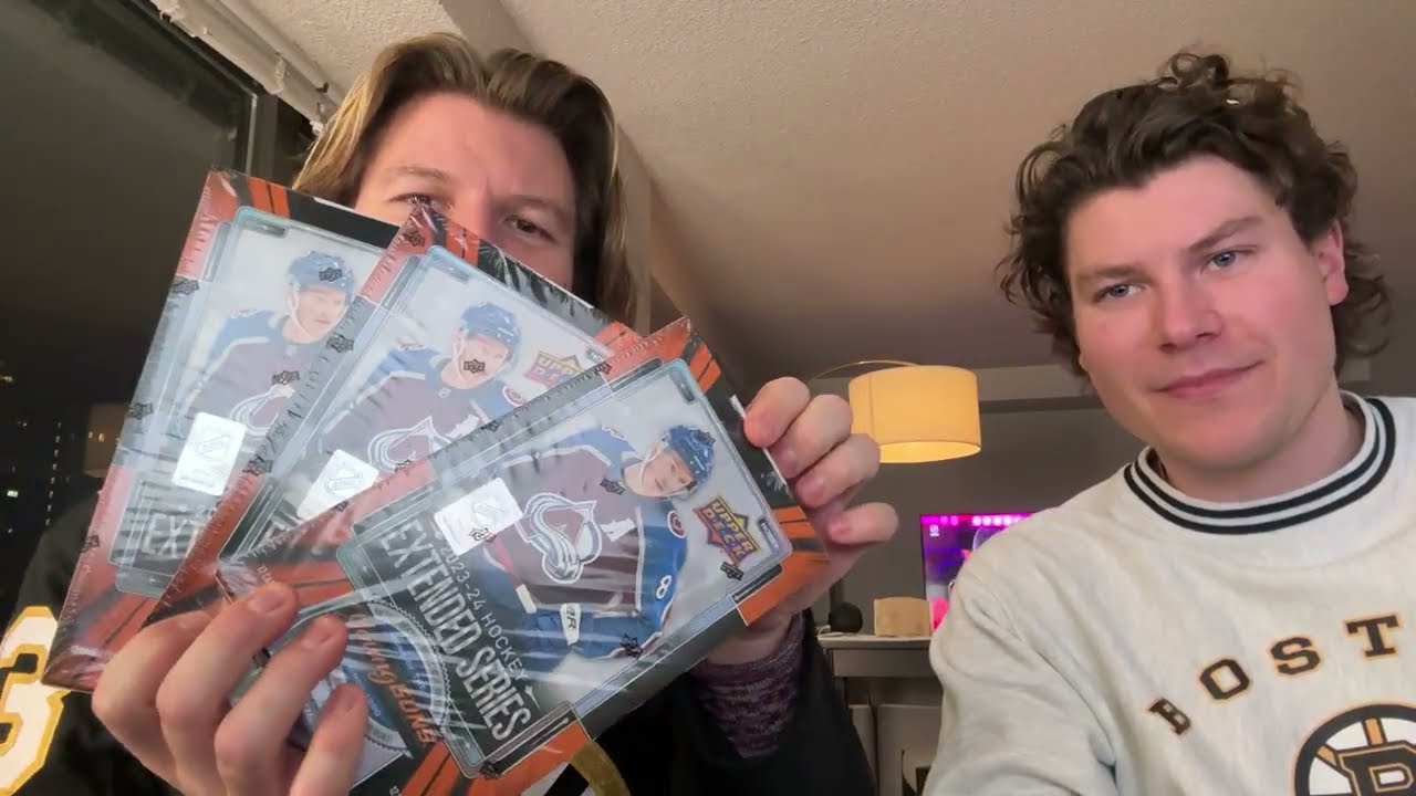 2023/24 Upper Deck Extended Series, Triple Hockey Hobby Box Break!