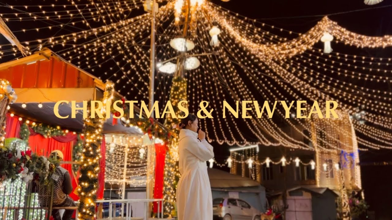 Рождественский и новогодний видеоблог, Аизавл, Мизорам 🎄✨🎅🏻