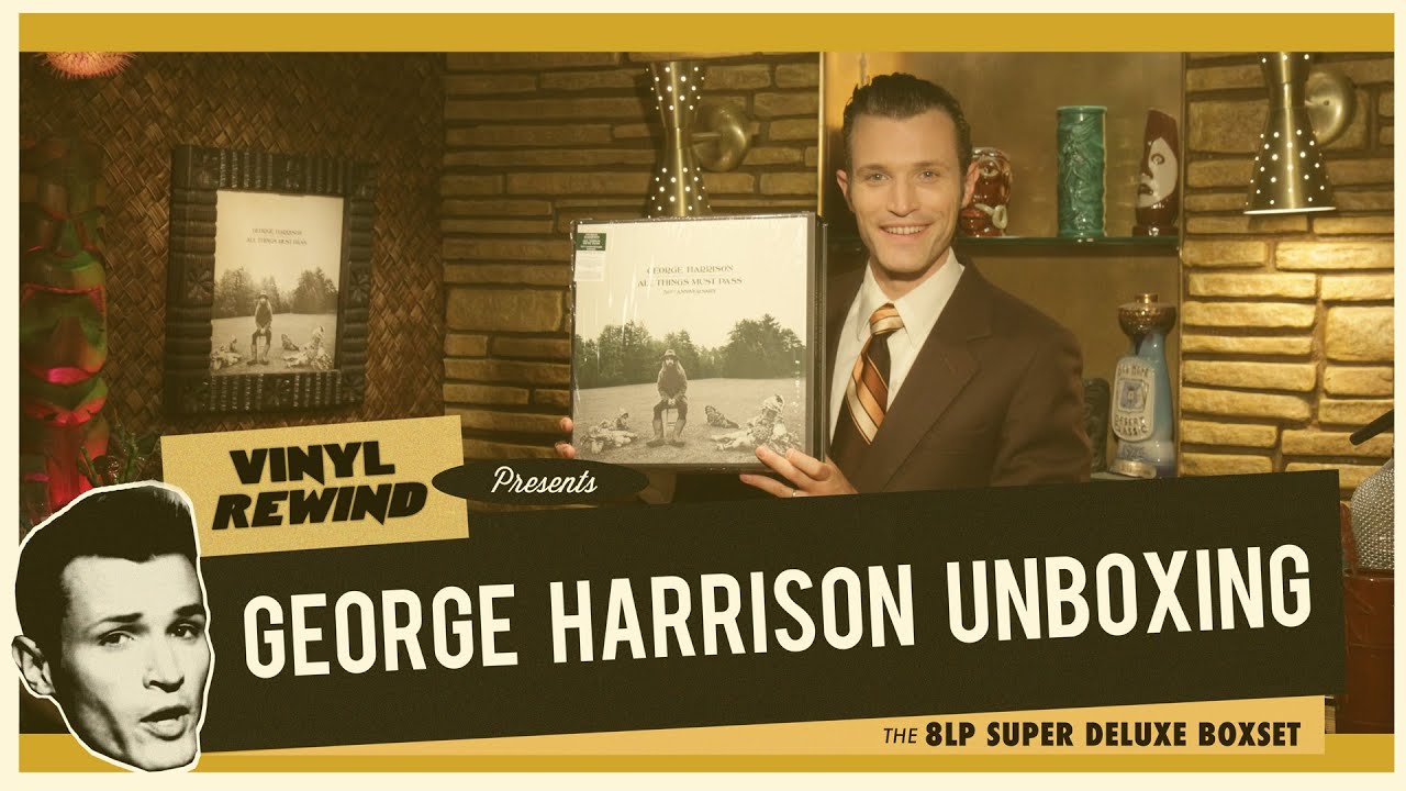 Unboxing George Harrison – All Things Must Pass Super Deluxe 8LP boxset