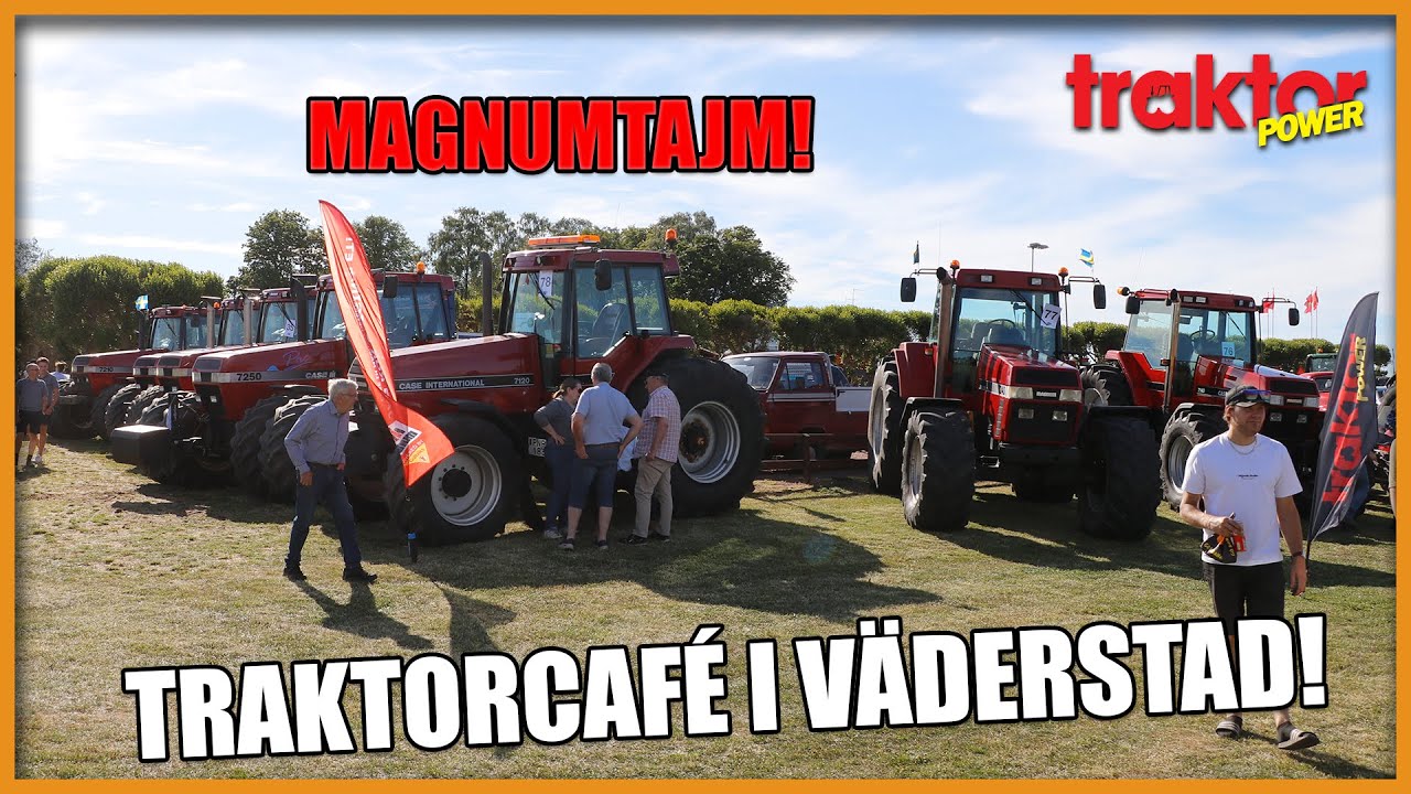 MAGNUMTÄTT I VÄDERSTAD – Häng med på Traktor-café