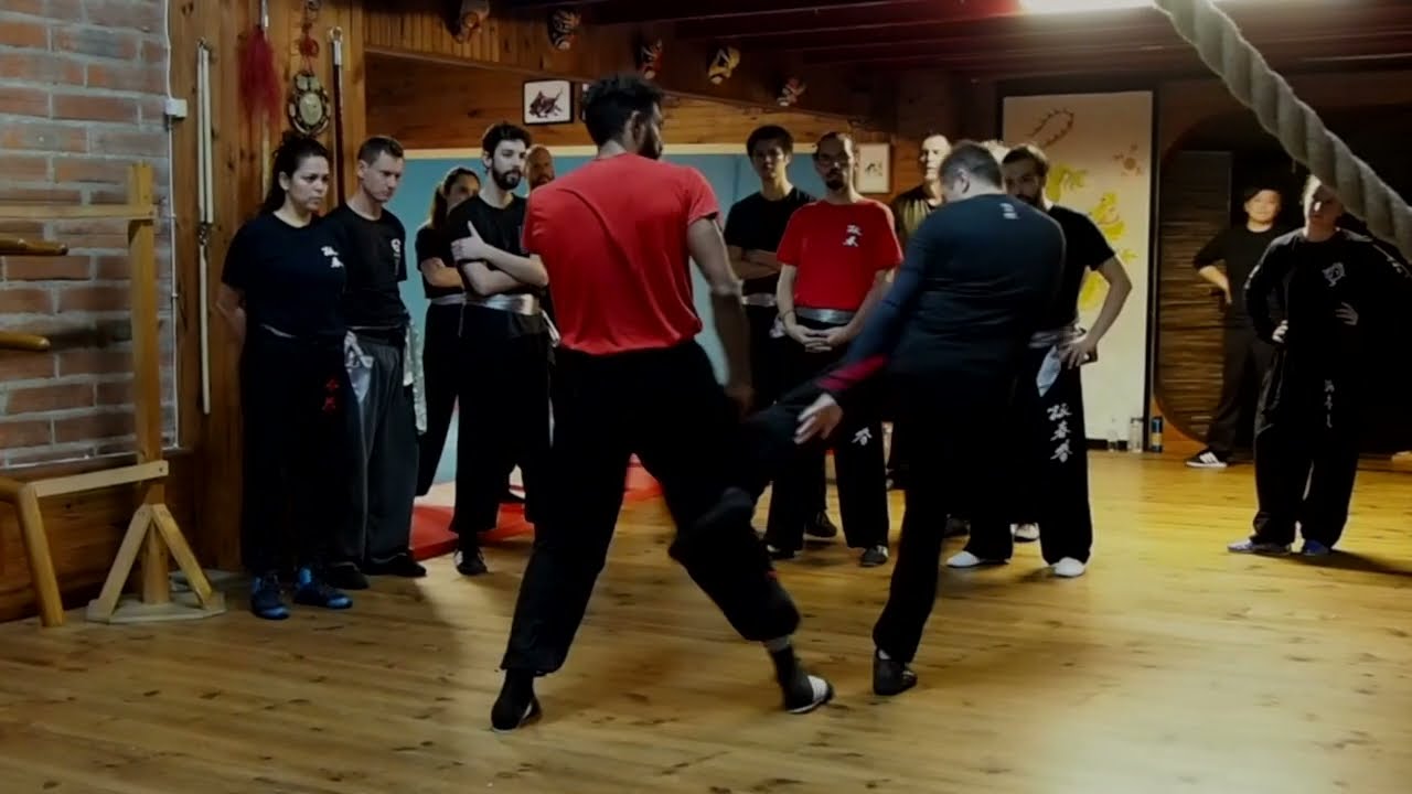 Wing Chun Stephane Serror ⛩️ Le coup de pied circulaire ⛩️ The Temple Toulouse 