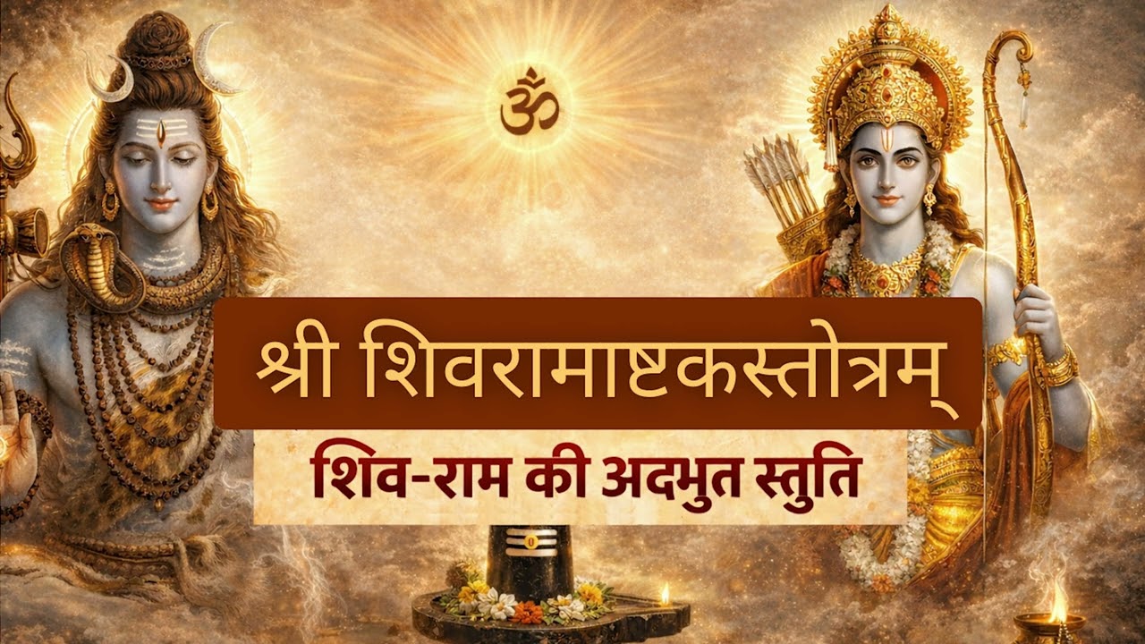 Shri Shiva Ramashtakam | श्री शिवरामाष्टकस्तोत्रम् | Ram aur Shiv Vandana | Powerful Shiv Ram Stotra
