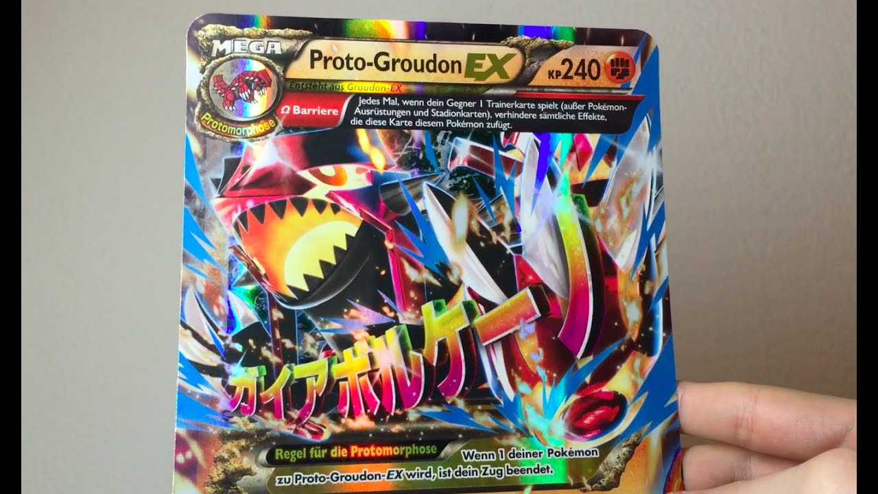 Pokemon: Hoenn Kollektion Opening (Proto-Groudon EX) [deutsch]