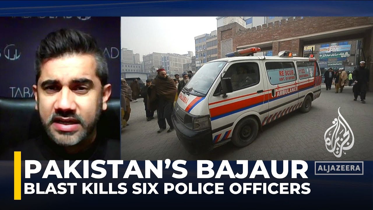 Blast in Pakistan kills six police officers during polio vaccination drive