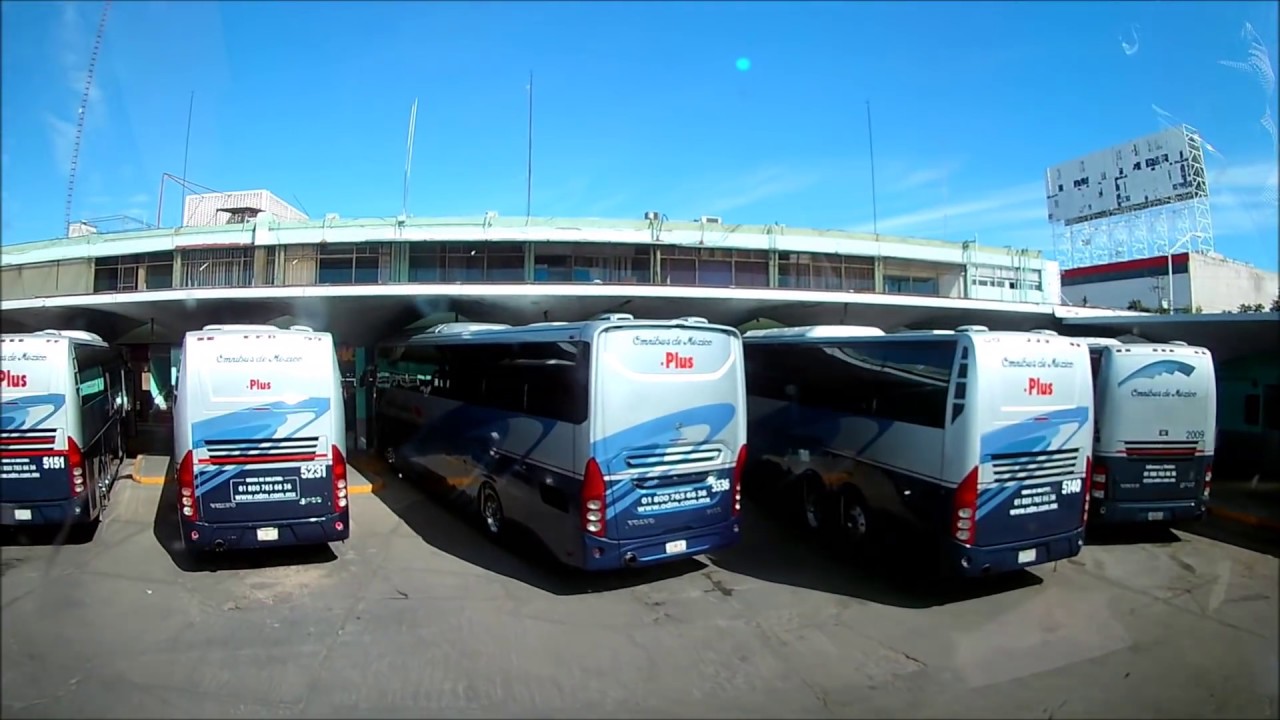 Llegando a la Central de Autobuses de Aguascalientes Ags en ETN Doble Piso