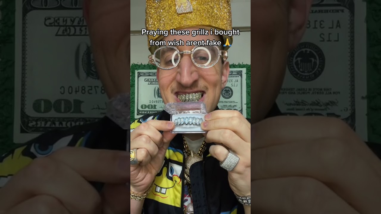 Bought “real” grillz from wish, lets see if they are real or fake?