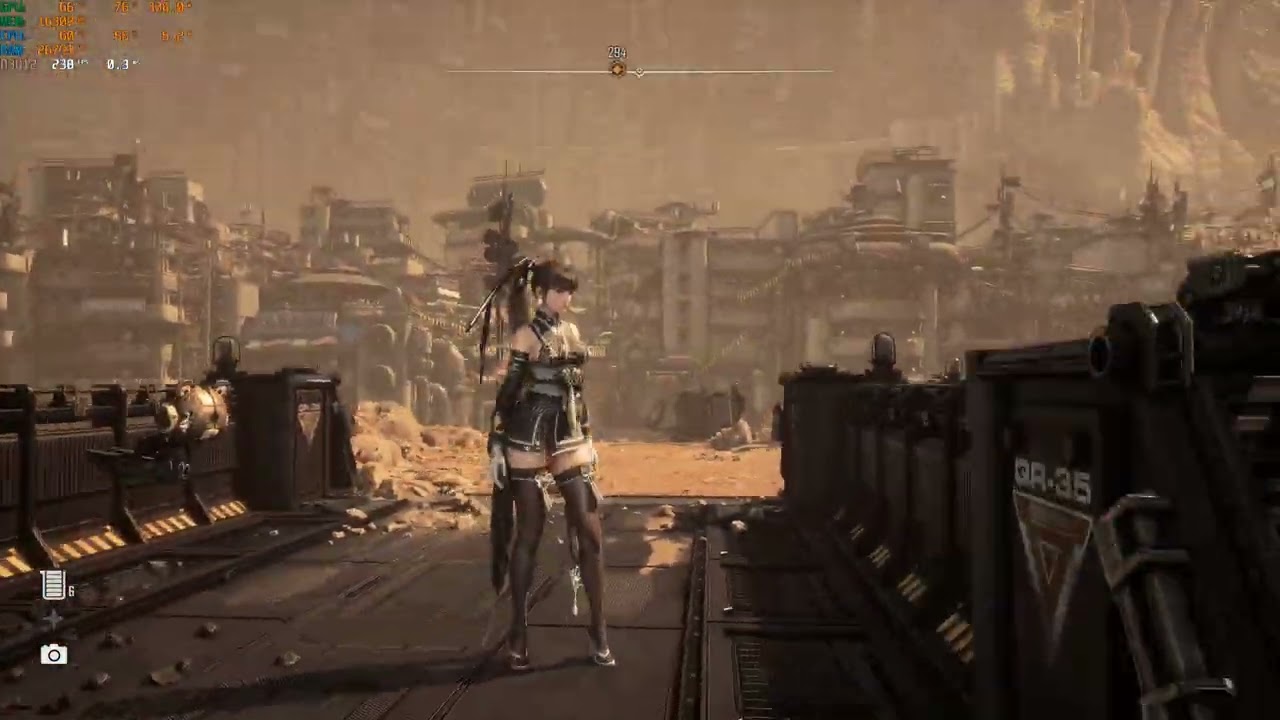 Stellar blade 4k max setting DLSS. RTX 5090/RYZEN 7 9800X3D