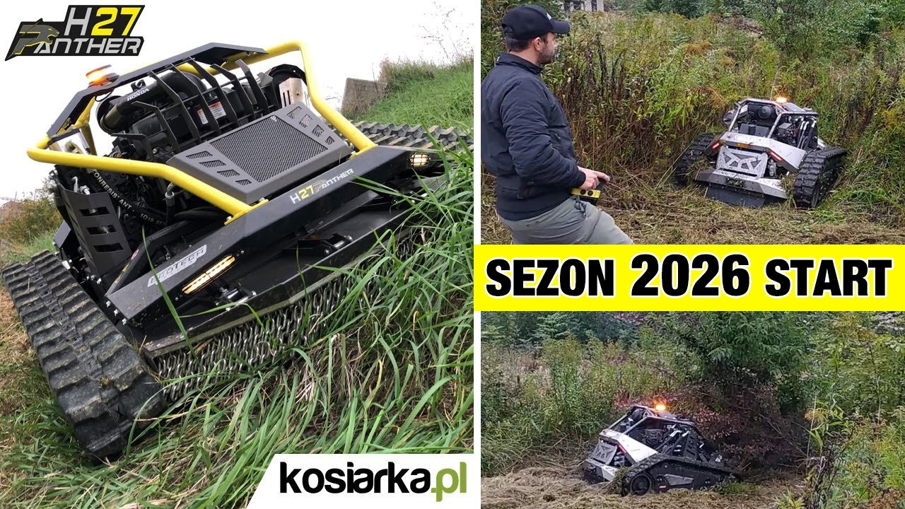 ⚠️Maszyna na Sterowanie do Koszenia Skarp, Poboczy, Nieużytków, Rowów Melioracyjnych ⚠️