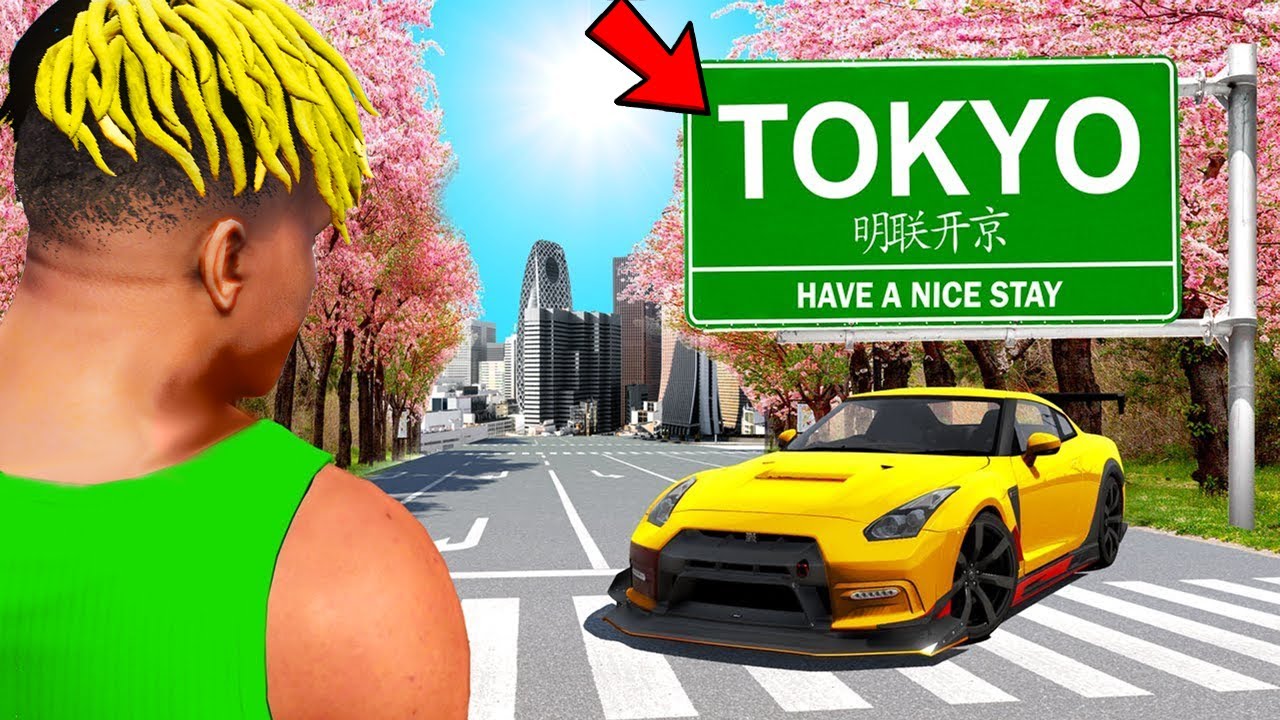 going to JAPAN for vacation ㊙️ in gta 5