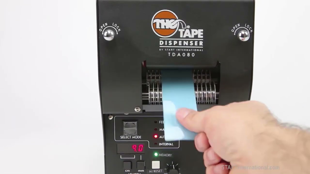 Dispensador automático para cintas adhesivas | TDA080 | DERFI