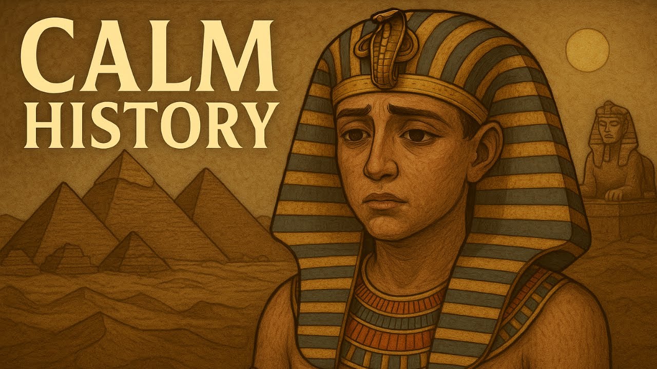 Tutankhamun: Tragic Life and Death of the Boy Pharoh | Boring History for Sleep