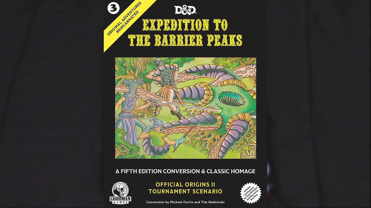 RPG Crawler Reviews - Expedition to the Barrier Peaks (5e)