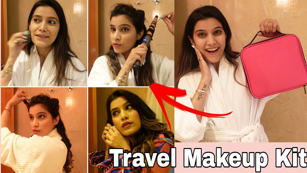My Travel Makeup Vanity 👄😍