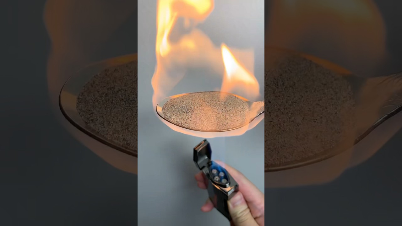Have you ever seen burnt sand? 😳