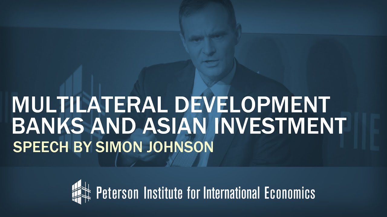 Conference on Multilateral Development Banks and Asian Investment: Speech by Simon Johnson