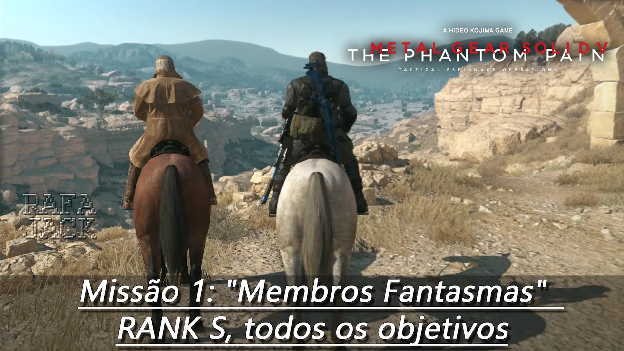 METAL GEAR SOLID V - Missão 1: 