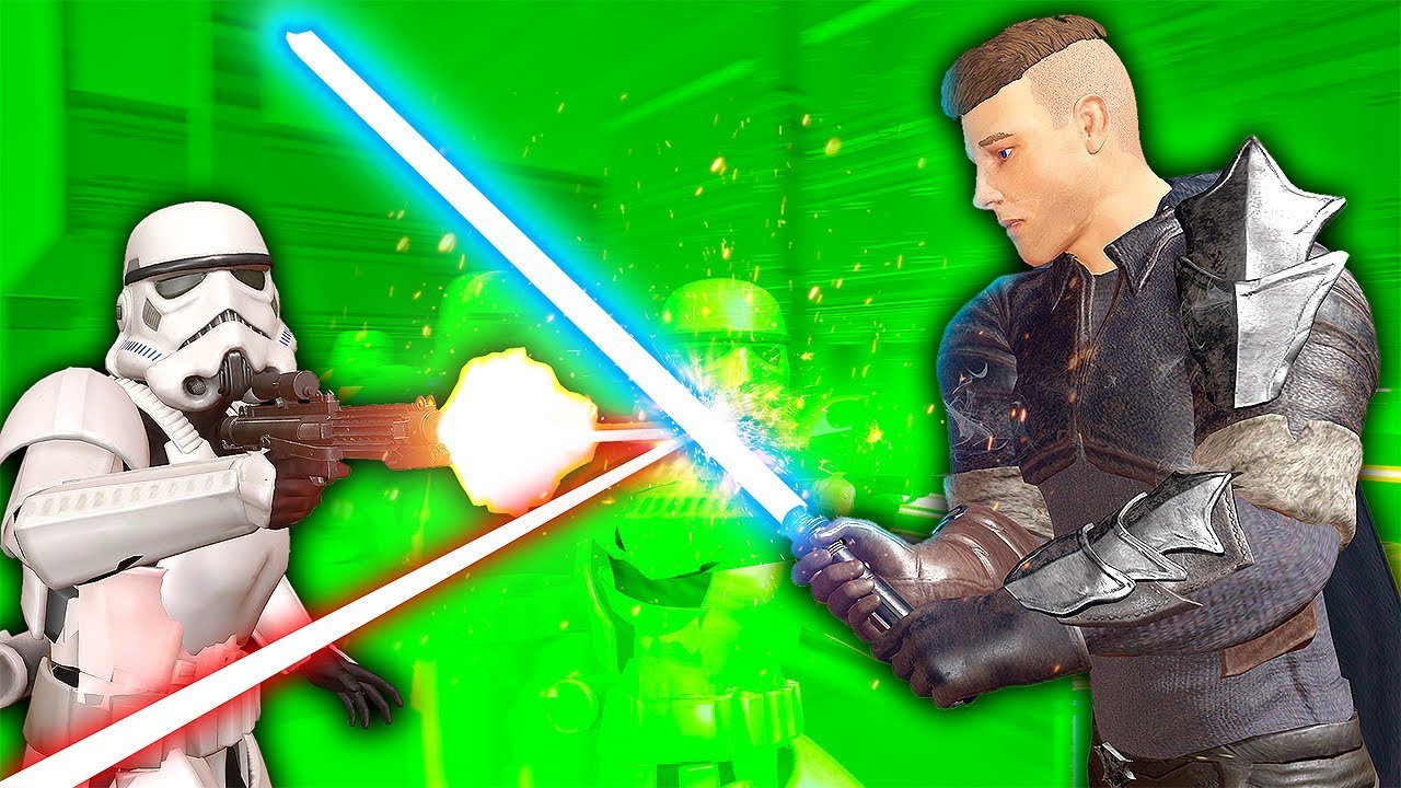 Армия штурмовиков против светового меча — Blades and Sorcery VR Mods (Звёздные войны)