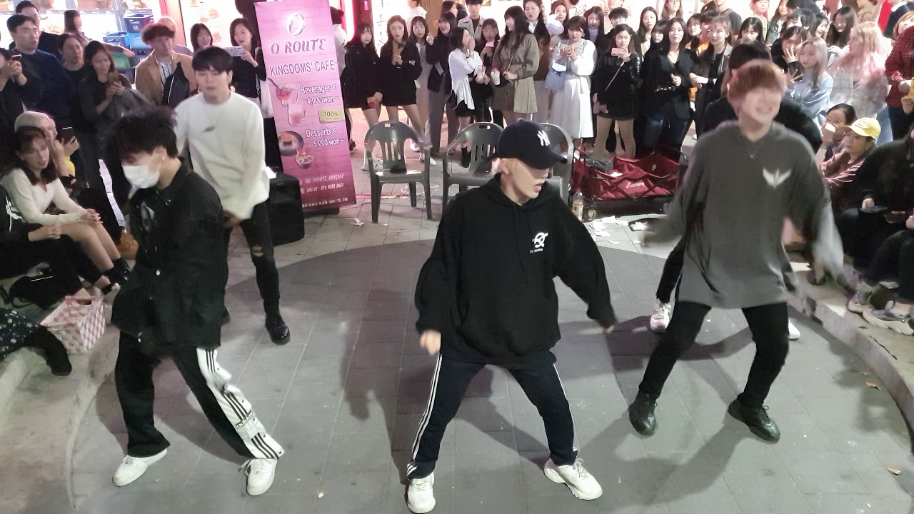 킹덤즈(Kingdoms)/ 고민보다 GO(GOGO)-방탄소년단(BTS) 20191022 홍대(Hongdae) 버스킹(Busking)