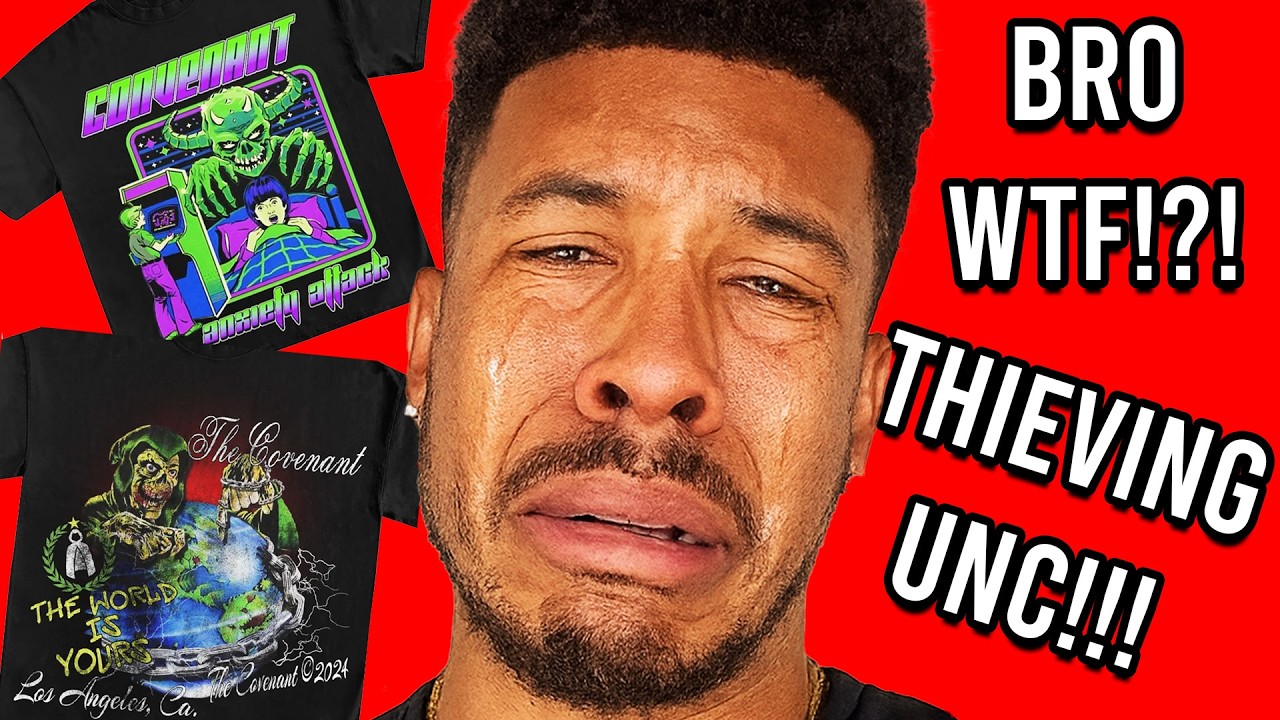 Roasting Low Tier God's TRASH Merch 3: Unc Steals ALL Of His Designs