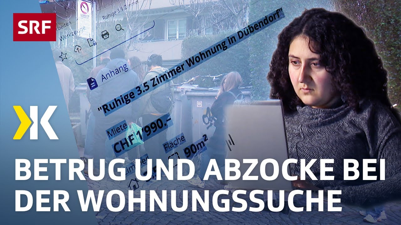 Wohnungsnot in Schweizer Städten: Das Geschäft mit der Verzweiflung | 2024 | Kassensturz | SRF