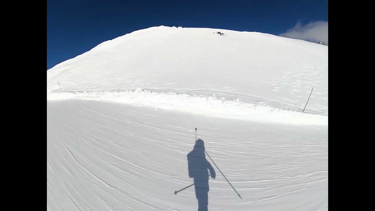 Descente sur Orelle - Full HD - 3 Vallées - 3 Valleys - Piste Lory - 02/03/2026