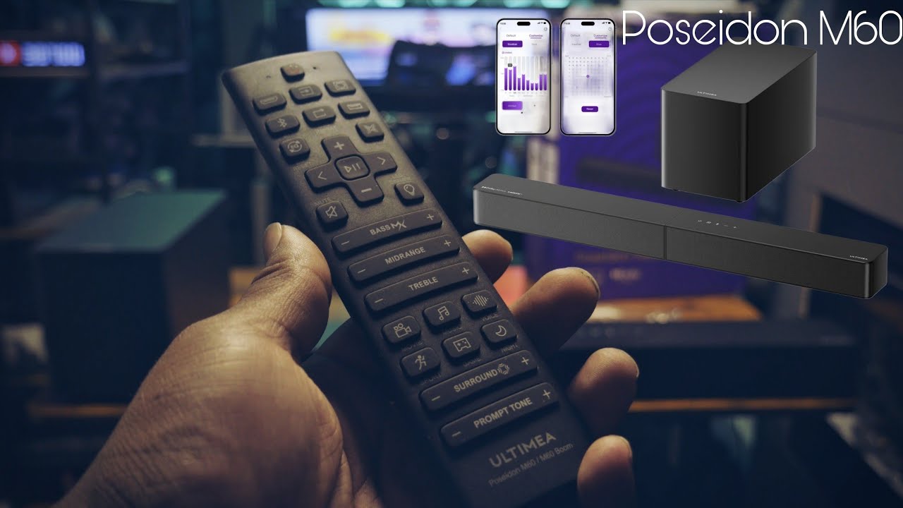 Ultimea Poseidon M60 Soundbar! Better than Vizio?
