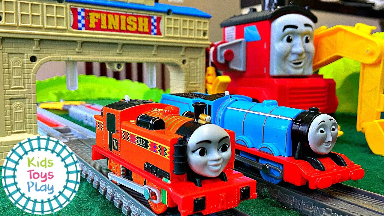 Thomas and Friends Trackmaster Super Cruiser Competition Races