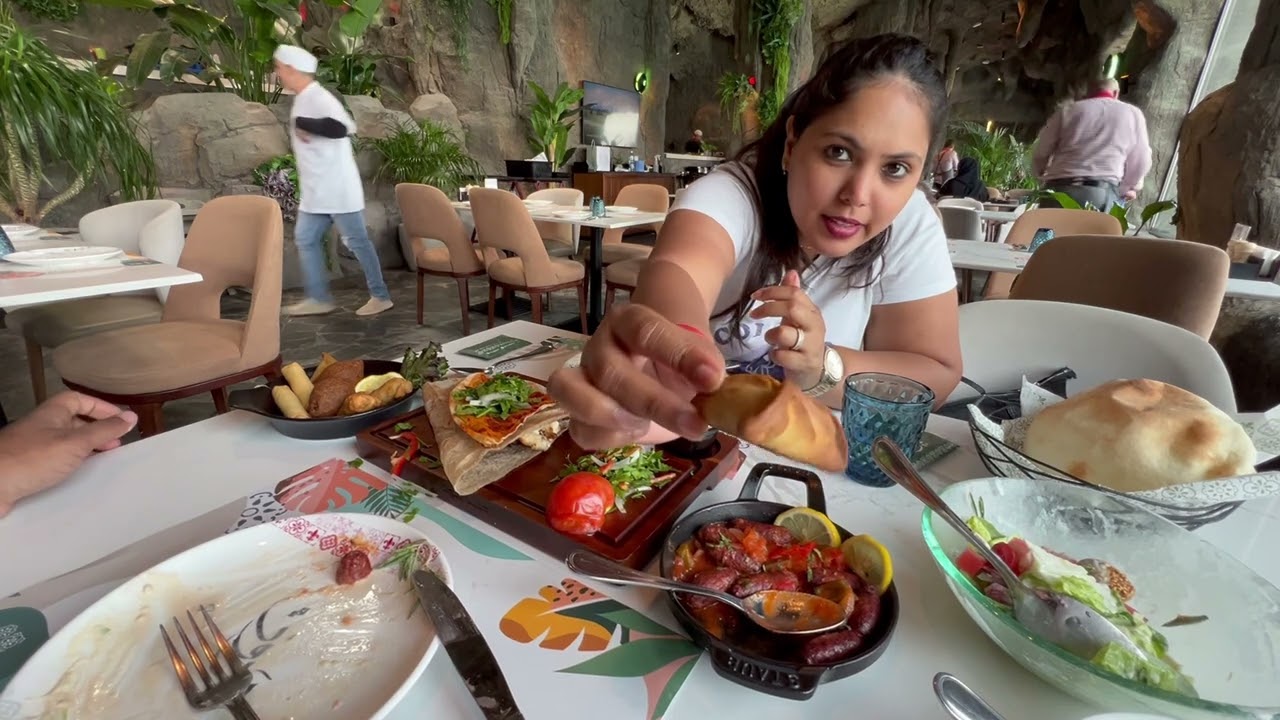 Khor Fakkan's Most Famous Restaurant - Cave Restaurant - Habib Beirut
