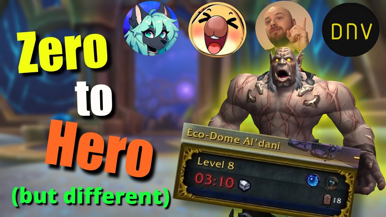 5 Youtuber had NO CHANCE! |Zero to Hero but Different! | World of Warcraft The War Within | Season 3