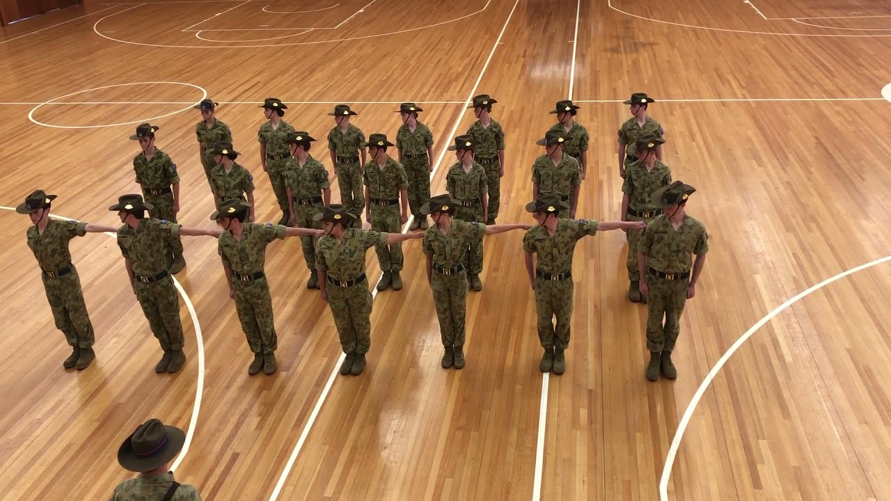 Barker Cadets Drill Squad CAS Performance 2021