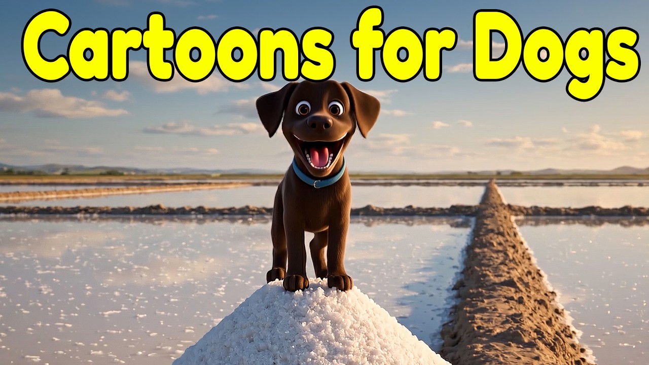 Cartoons for Dogs to Watch🐾Relaxing Dog TV Separation Anxiety for Dogs Home Alone - Music for Dogs