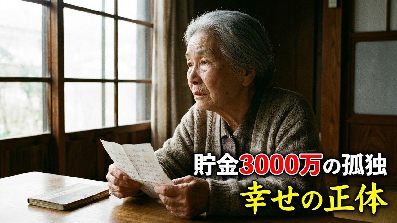 貯金数千万の92歳が絶望。老後の幸せは「お金」じゃなかった