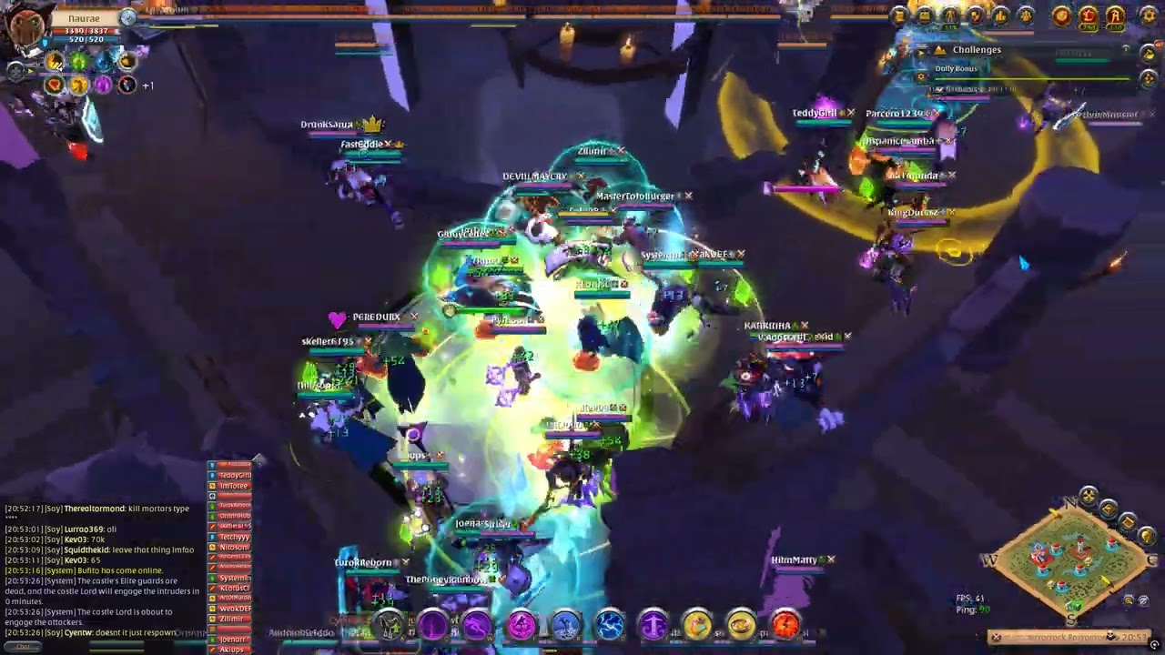[CHEF] MAGA - Castle/Terry Fight v INTERDITS -  Albion Online 2025