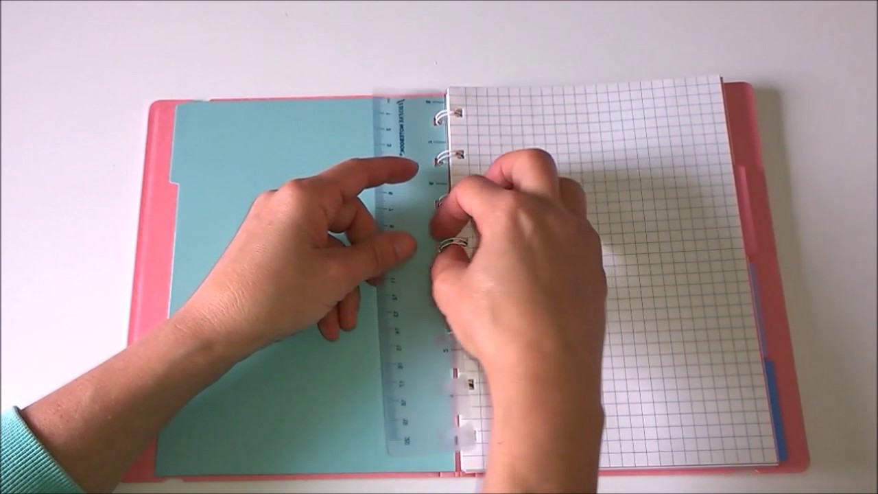 Filofax Notebook &  Trick (English voiceover)