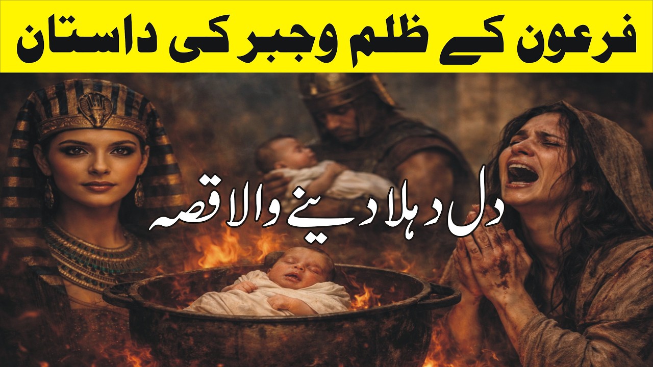 Hazrat Musa (AS) aur Firon I Hazrat Musa (AS) aur Firon ka waqia I Islami waqiat