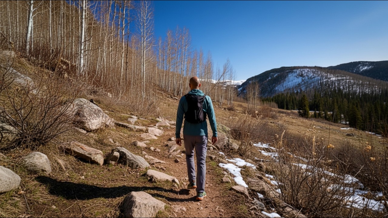 Silent Hiking the Bear Creek Trail | San Juan National Forest, Colorado | Part 1 : Outbound Leg